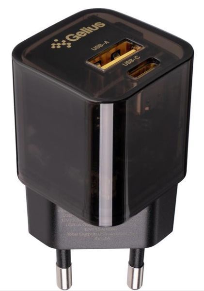 Зарядное устройство для Gelius Genesis GP-HC055 (30W) Black USB+Type-C GP-HC055 black фото