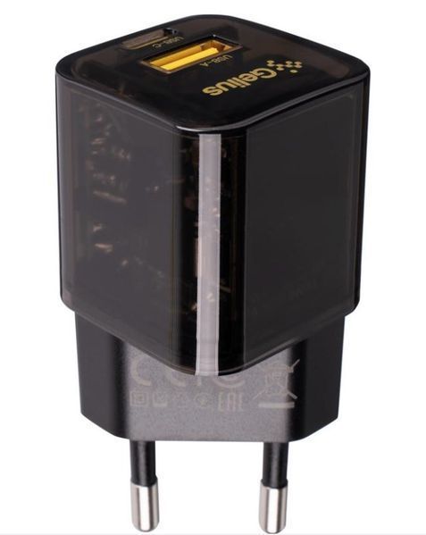 Зарядное устройство для Gelius Genesis GP-HC055 (30W) Black USB+Type-C GP-HC055 black фото