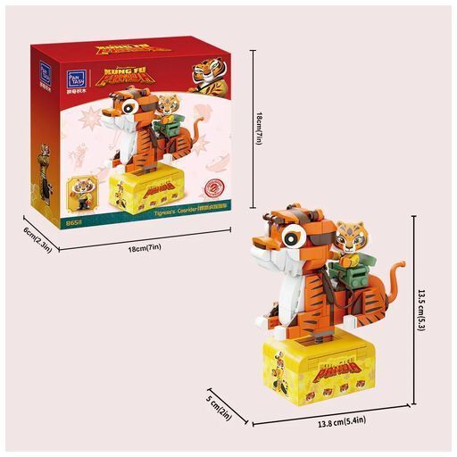 Конструктор Pantasy Kung Fu Panda Косридер Тигриці (86511) 86511 фото