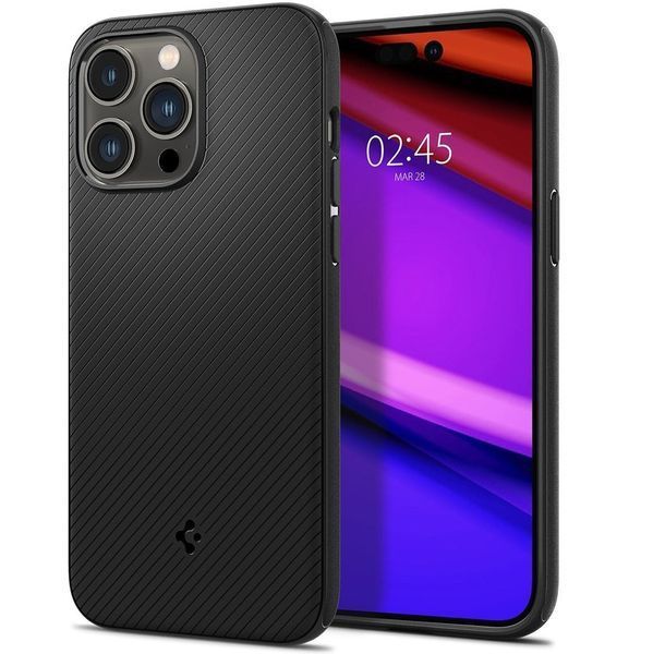 Накладка Spigen для Apple iPhone 14 Pro Max Mag Armor MagFit Matte Black (ACS04844) ACS04844 фото