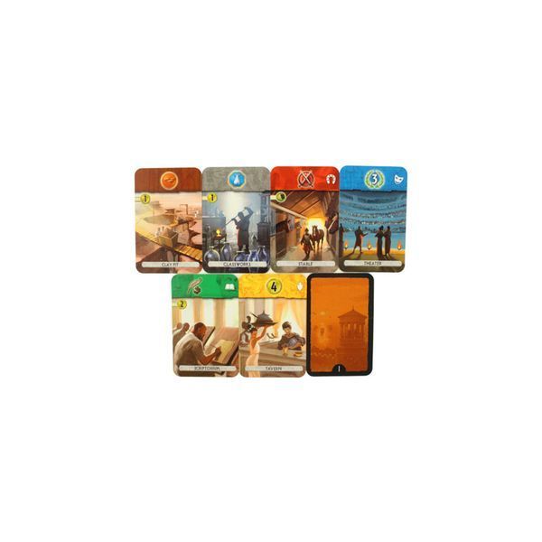 Настільна гра Аsmodee 7 Wonders Duel (7 Чудес Дуель) укр. (2090) 2090 фото