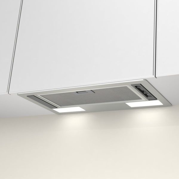 Gorenje Вытяжка встраиваемая, 54см, 370м3ч, серый BHI611ES фото