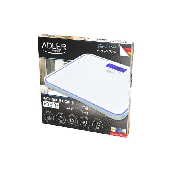 Ваги підлогові Adler AD 8183 white (AD8183) AD8183 фото