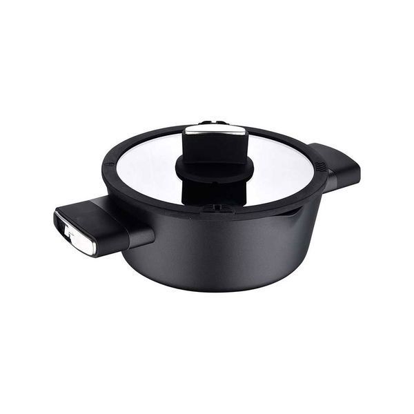 Каструля Bergner Ion Plus з кришкою 3.5 л (BG-35911-BK) BG-35911-BK фото