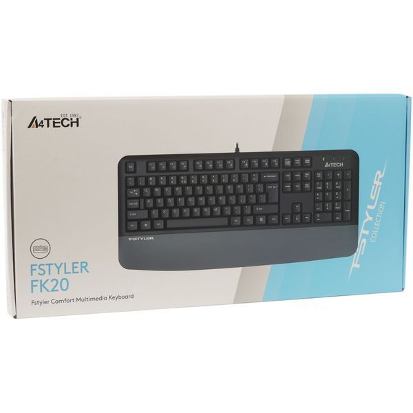 Клавіатура A4Tech FK20 USB UA Grey (4711421003209) 4711421003209 фото