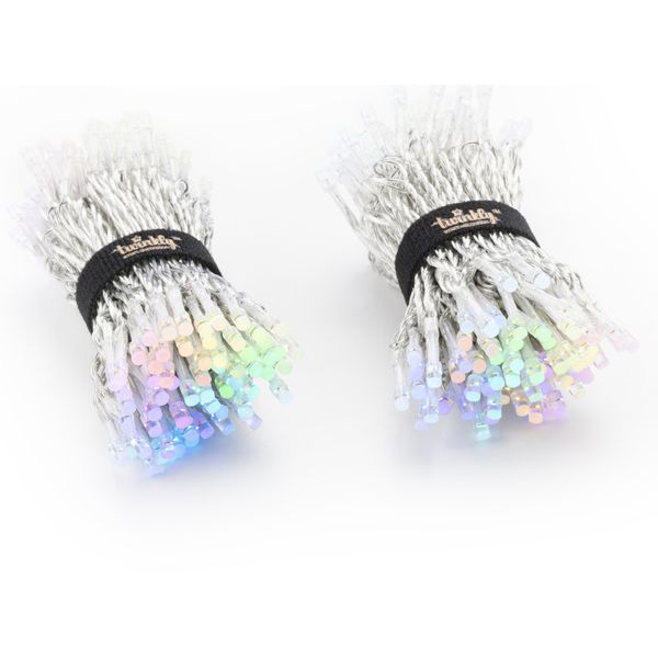 Гірлянда Twinkly Smart LED Strings RGBW 250, BT+WiFi, Gen II, IP44, кабель пр (TWS250SPP-TEU) TWS250SPP-TEU фото