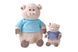 Мягкая игрушка Same Toy Свинка в тельняшке (голубой) (35 см) THT715 фото 4