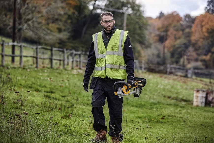 Триммер садовый аккумуляторный DeWalt бесщеточный 18В 36см леска 3.6 кг без АКБ и ЗП DCMST561N фото