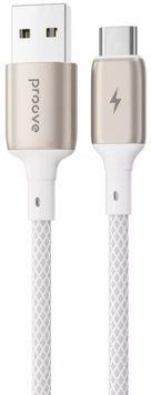 Кабель Proove Dense Metal USB для Type-C 2.4A (1m) White (CCDM20001202) CCDM20001202 фото