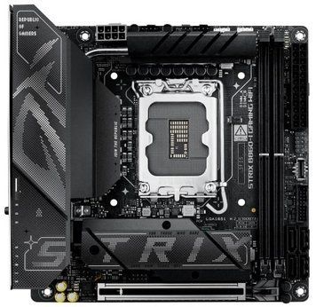 Материнcька плата ASUS ROG STRIX B860-I GAMING WIFI s1851 B860 2xDDR5 M.2 DP HDMI USB Type-C Wi-Fi BT mITX 90MB1JB0-M0EAY0 фото
