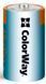 Батарейка СolorWay Alkaline Power щелочные D/LR20 (2шт) blister (CW-BALR20-2BL) CW-BALR20-2BL фото 6