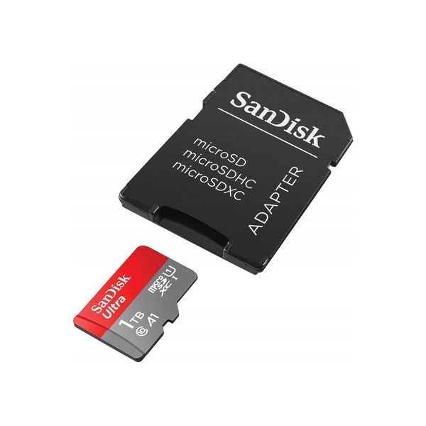 Карта памяти 1TB SanDisk microSDXC Ultra A1 (UHS-1) C10 (SDSQUAC-1T00-GN6MA) + адаптер SD SDSQUAC-1T00-GN6MA фото
