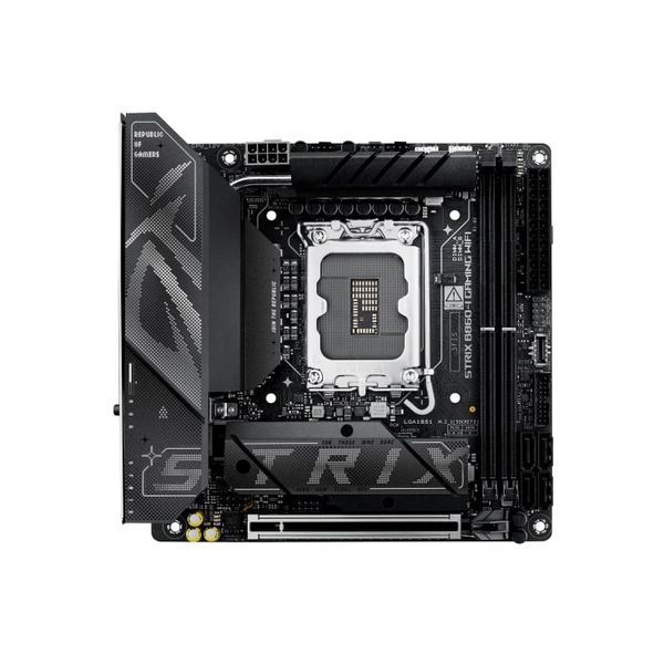 ASUS Материнcкая плата ROG STRIX B860-I GAMING WIFI s1851 B860 2xDDR5 M.2 DP HDMI USB Type-C Wi-Fi BT mITX 90MB1JB0-M0EAY0 фото