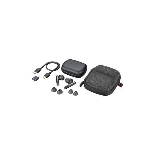 Наушники Poly Voyager Free 60 Earbuds + BT700C + BCHC Black (7Y8H4AA) 7Y8H4AA фото