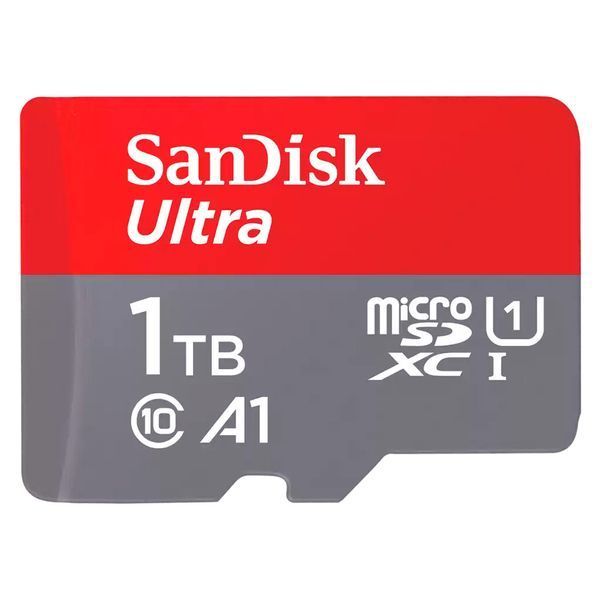 Карта памяти 1TB SanDisk microSDXC Ultra A1 (UHS-1) C10 (SDSQUAC-1T00-GN6MA) + адаптер SD SDSQUAC-1T00-GN6MA фото
