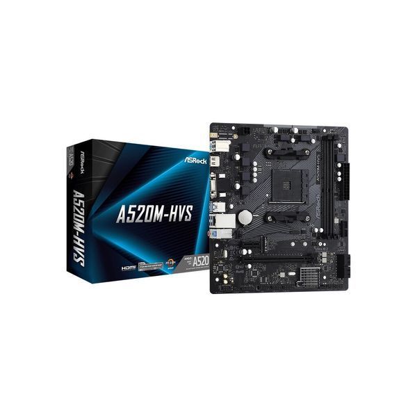Материнська плата ASRock A520M-HVS A520M-HVS фото
