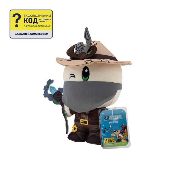 DevSeries Мягкая игрушка Collector Plush Build A Boat For Treasure: Worthy0ne, 20см CRS0013 фото