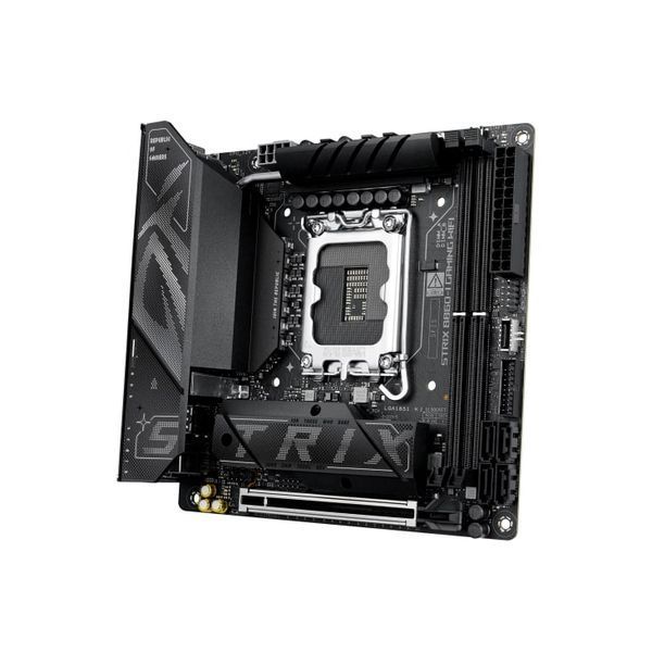 ASUS Материнcкая плата ROG STRIX B860-I GAMING WIFI s1851 B860 2xDDR5 M.2 DP HDMI USB Type-C Wi-Fi BT mITX 90MB1JB0-M0EAY0 фото