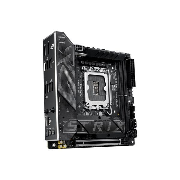 ASUS Материнcкая плата ROG STRIX B860-I GAMING WIFI s1851 B860 2xDDR5 M.2 DP HDMI USB Type-C Wi-Fi BT mITX 90MB1JB0-M0EAY0 фото