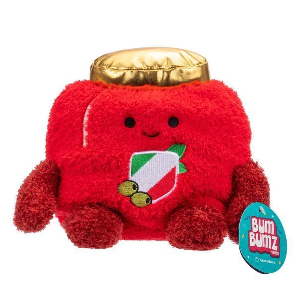 BumBumz Мягкая игрушка TakeoutBumz Банка с Красным Соусом Серафина, 19см RBBZ00493 фото