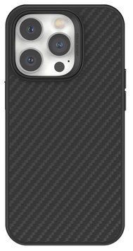 Накладка Blueo Aramid Fiber Anti-Drop Case for iPhone 14 Pro Max with MagSafe Black 8a69f827-d9cb-11ed-83a8-38d54713ceda фото