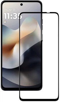 Захисне скло ACCLAB Full Glue ESD для Motorola G57 Black (1283126634390) 1283126634390 фото