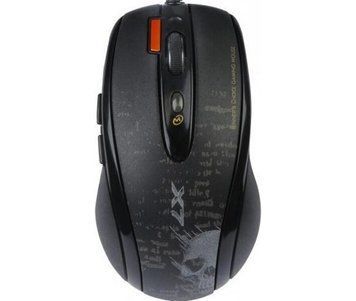 Мишка A4tech F5 V-Track USB чорна 4711421882828 фото