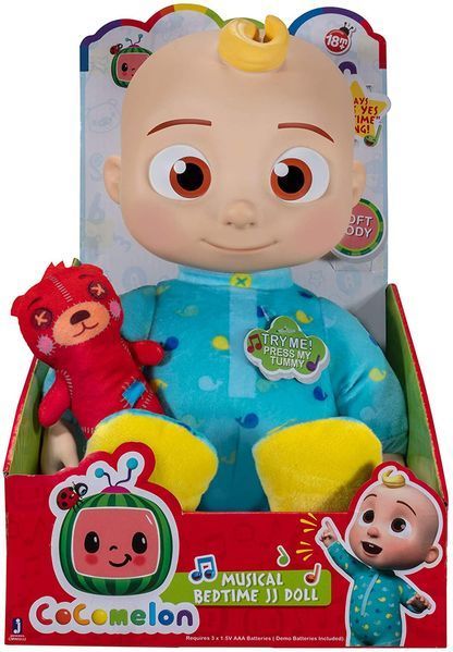 М&rsquo;яка іграшка CoComelon Roto Plush Джей Джей час сну, зі звуком CMW0032 фото