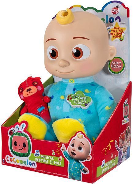 М&rsquo;яка іграшка CoComelon Roto Plush Джей Джей час сну, зі звуком CMW0032 фото