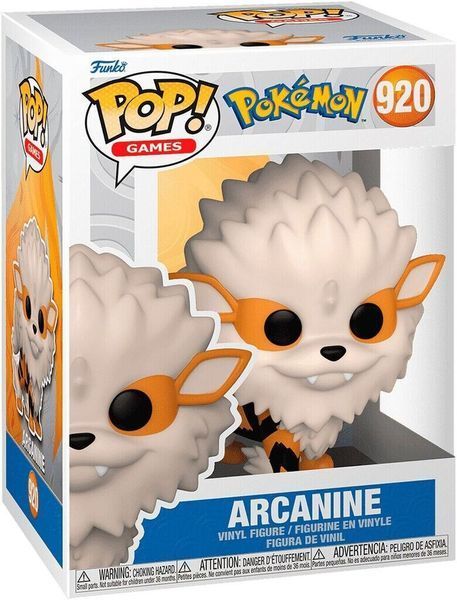 Фігурка Funko POP Games: Pokemon - Arcanine 5908305243977 фото