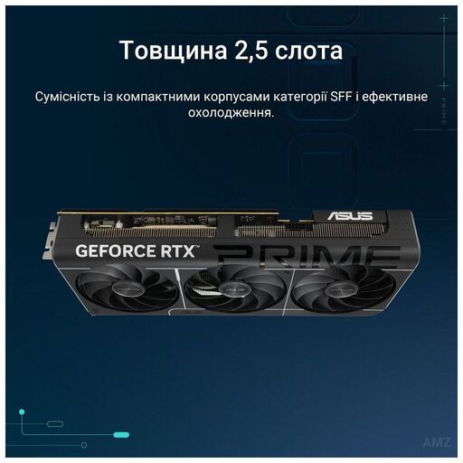 Відеокарта ASUS GeForce RTX5070 12GB GDDR7 Prime OC (PRIME-RTX5070-O12G) PRIME-RTX5070-O12G фото