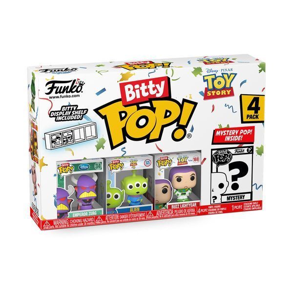 Funko Фигурка Funko POP (Bitty): Toy Story - Zurg 4pk 889698730433 фото