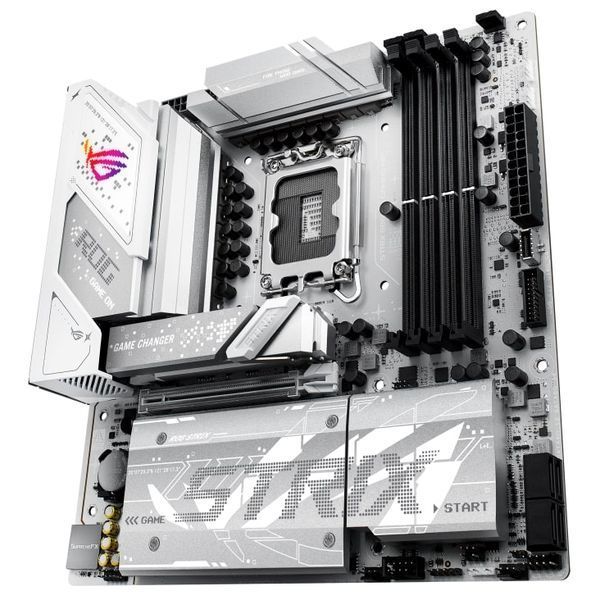 ASUS Материнcкая плата ROG STRIX B860-G GAMING WIFI s1851 B860 4xDDR5 M.2 DP HDMI USB Type-C Wi-Fi BT mATX белый 90MB1JF0-M0EAY0 фото