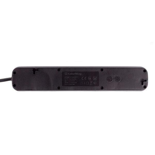Мережевий фільтр СolorWay 4 розетки/2M Black (CW-PSEA42BK) CW-PSEA42BK фото