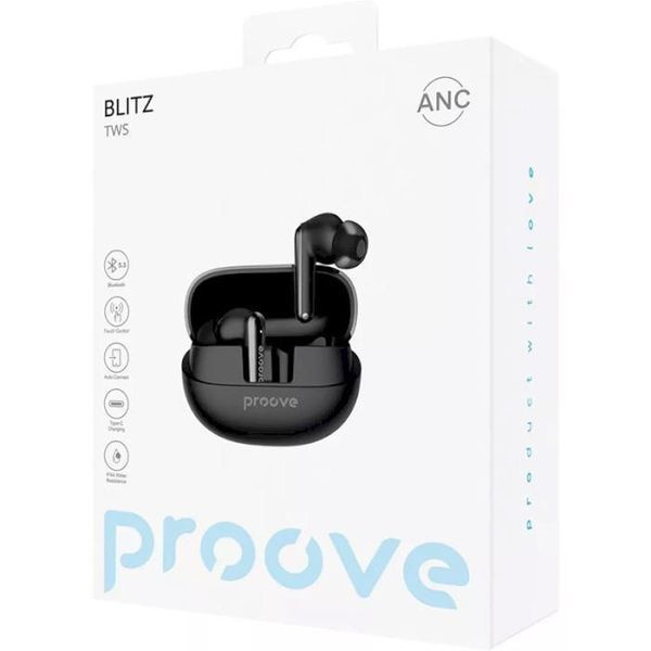 Наушники TWS Proove Blitz Black (TWBL00010001) TWBL00010001 фото