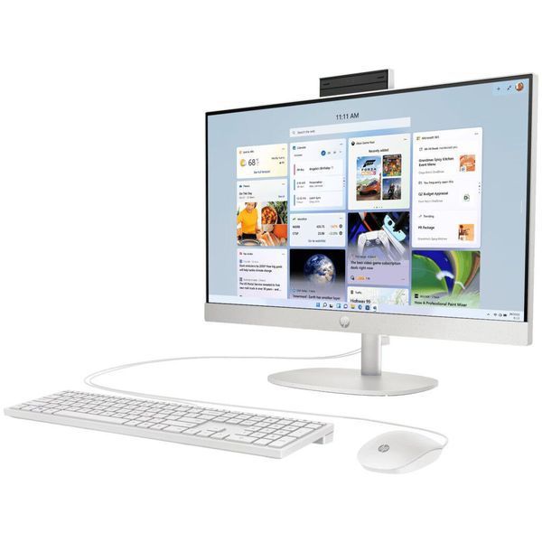 Компьютер HP 24-cr0001ua AiO / Ryzen7 7730U, 16, 512, WiFi, Cam, KM (95Z23EA) 95Z23EA фото