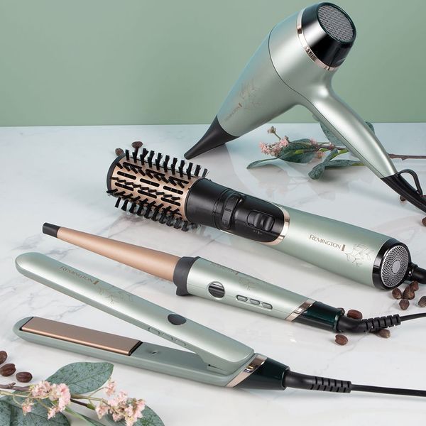 Remington Фен Botanicals, 2300Вт, режимов-3, дифузор, иониз-я, хол. обдув, мятный AC5860 фото