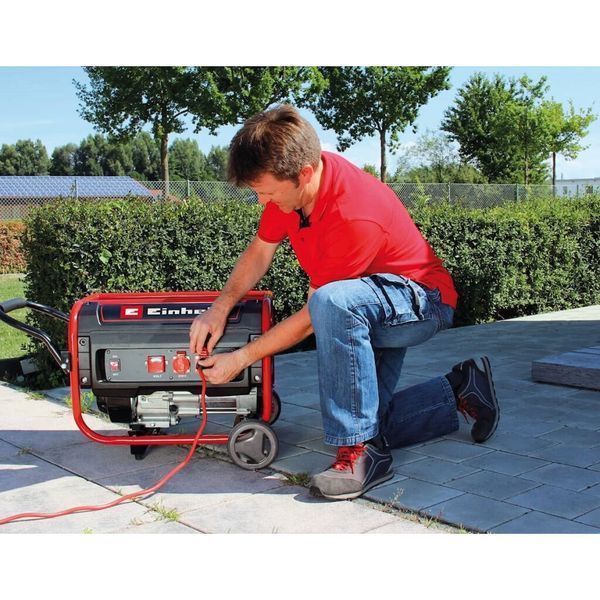 Генератор Einhell TC-PG 35/E5, 230V (1 фаза), 2.6/3.1kW, ручной старт, AVR, 41.2кг (4152551) 4152551 фото