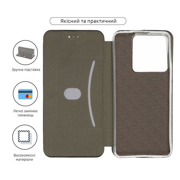 Чехол-книга ArmorStandart G-Case для Xiaomi Redmi Note 13 Pro 5G / Poco X6 5G Black (ARM71847) ARM71847 фото