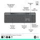 Клавиатура Logitech Slim Solar+ for Business Wireless/Bluetooth Graphite (920-013779) 920-013779 фото 6