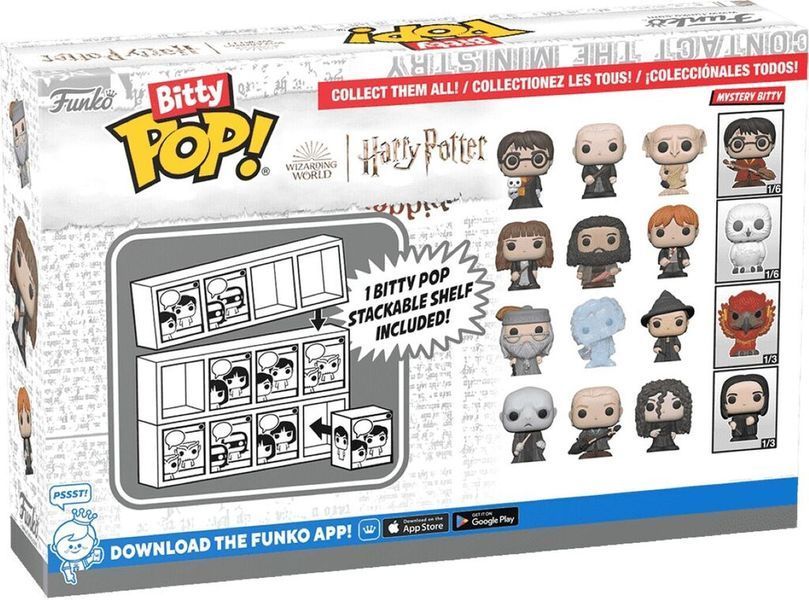 Набор Funko POP (Bitty): Harry Potter - Voldemort 4PK 71318 фото