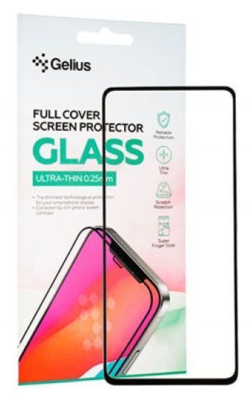 Защитное стекло Gelius Full Cover Ultra-Thin 0.25mm для Samsung A536 (A53) Black 91076 фото