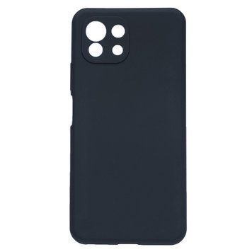 Накладка Silicone Case Full for Xiaomi Mi 11 Lite Black 71f3359e-dd6d-11eb-8300-38d54713ceda фото