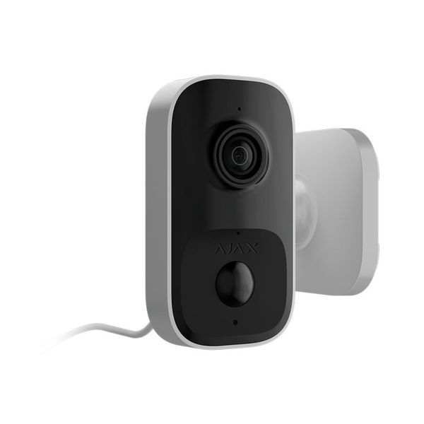 Ajax Камера видеонаблюдения IndoorCam, внутренняя, 4мп, 110&deg; вертикальный 60&deg; горизонтальный, ик 8м, искусственный интеллект, wi-fi, белая 000053542 фото