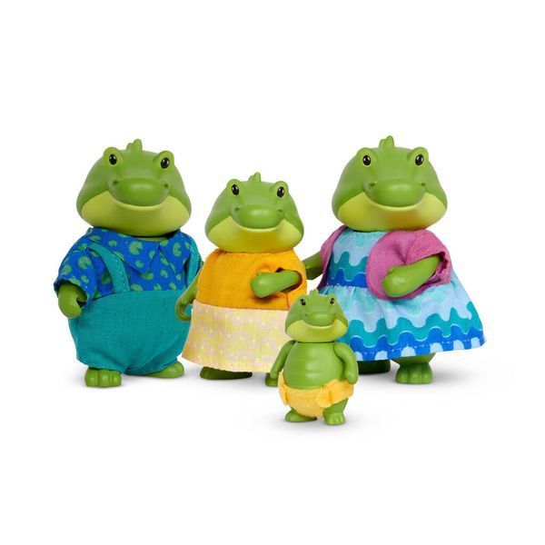 Набір фігурок Li'l Woodzeez Сім'я Крокодилів 4од WZ6796 фото
