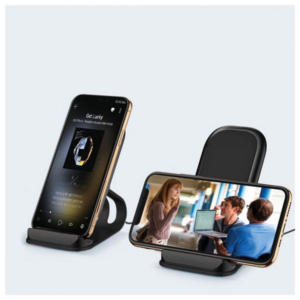 Беспроводное зарядное устройство для ColorWay Wireless Stand 15W Black (CW-CHW31Q-BK) CW-CHW31Q-BK фото