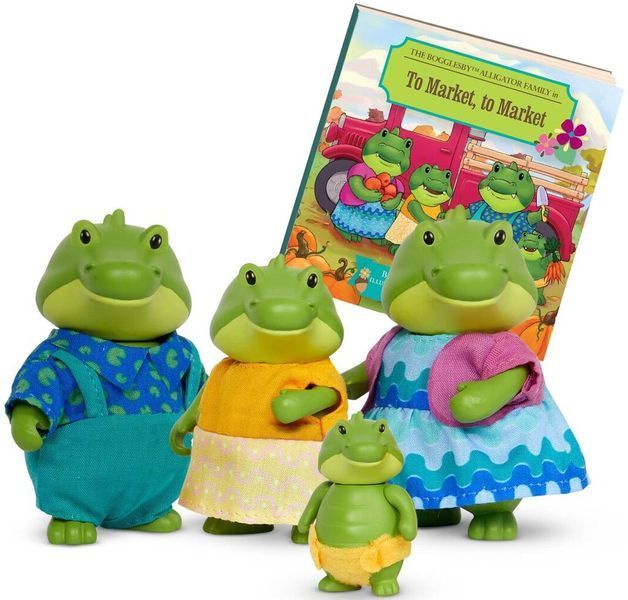 Набір фігурок Li'l Woodzeez Сім'я Крокодилів 4од WZ6796 фото