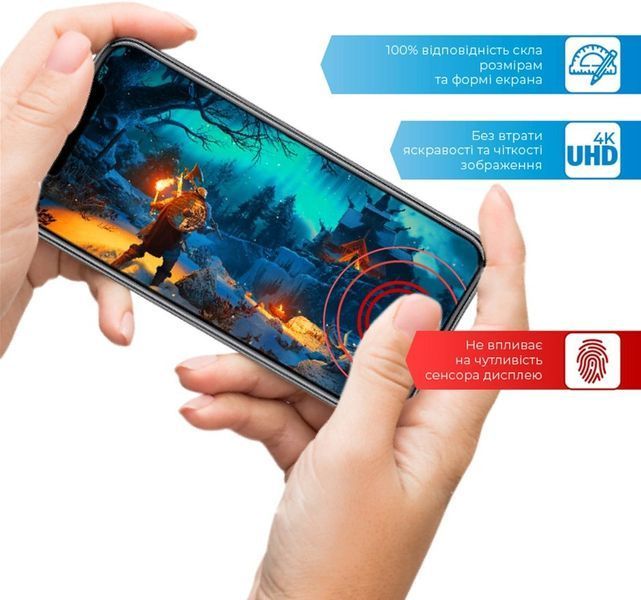 Защитное стекло ACCLAB Full Glue для Xiaomi Redmi A5 4G (1283126620362) 1283126620362 фото