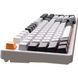 Клавіатура GamePro MK170W Hot-Swap Red Swich RGB USB UA White (MK170W) MK170W фото 5