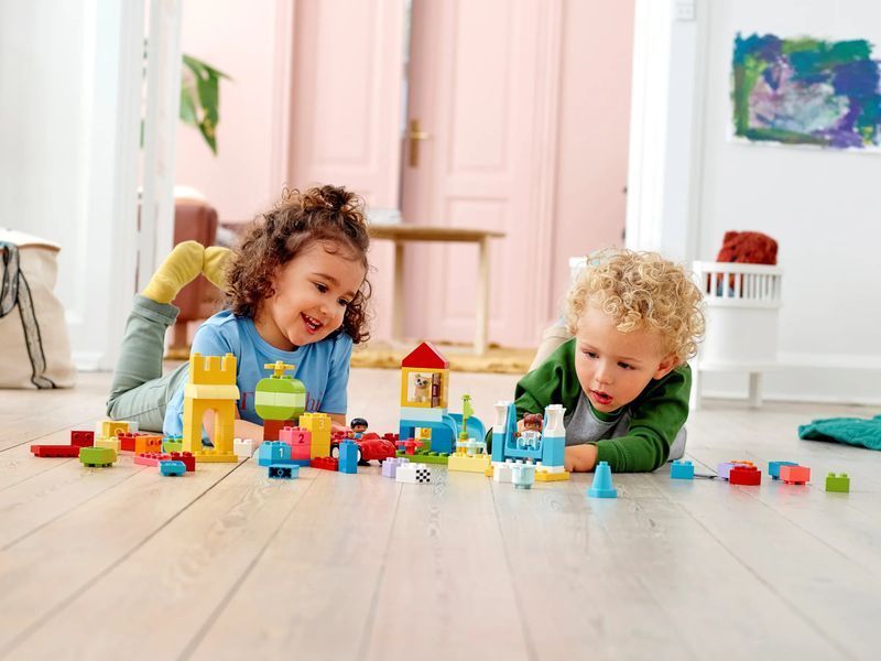 Конструктор LEGO DUPLO Коробка з кубиками Deluxe (10914) 10914 фото